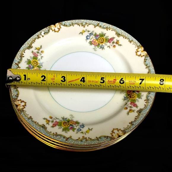 🌺Noritaki “Lanare” Bowls/Plates & Server - Picture 11 of 15